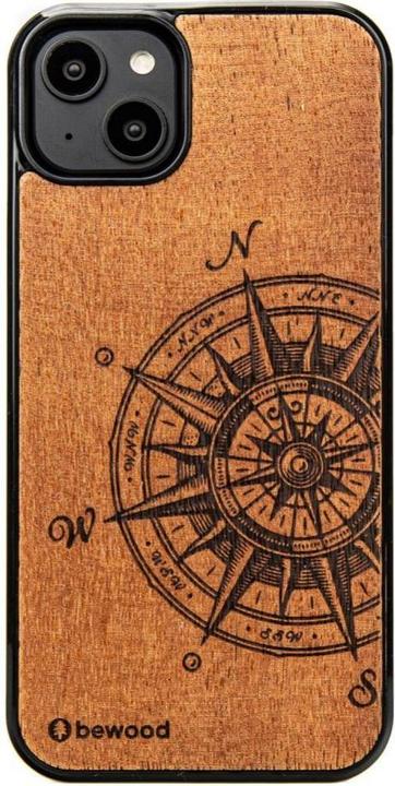 Actual product image Bewood Traveler Merbau wooden case for iPhone 15 Plus (Apple iPhone 15 Plus)