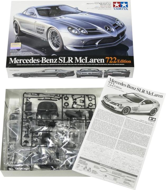 Actual product image Tamiya Mercedes Benz SLR722