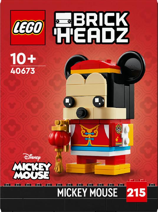 Produktbild LEGO BrickHeadz Micky Maus im Frühlingsfestkostüm (40673, LEGO Brickheadz)