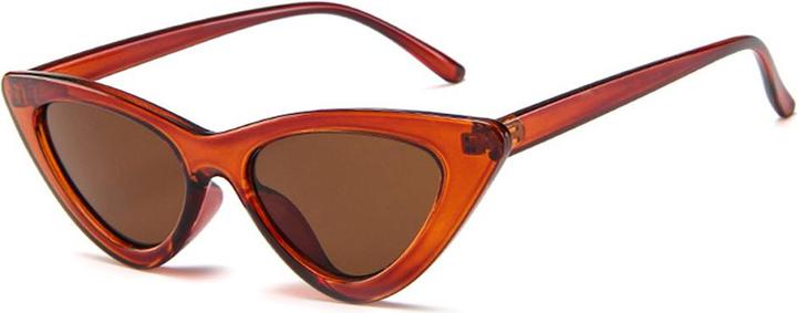 Actual product image Techsuit - Sunglasses (5040) - for Women, PC Frame and Lens, Triangular - Brown