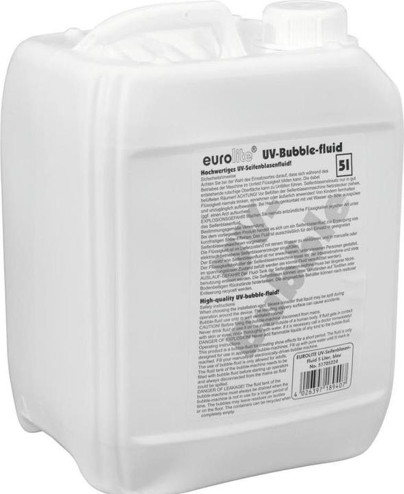 Eurolite Liquido a bolle blu 5 l