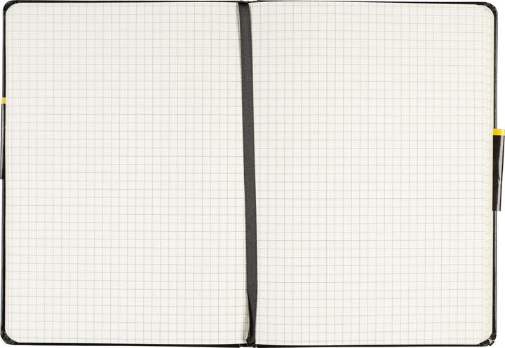 Actual product image Idena Notebook (A5, Checked, Hardcover)