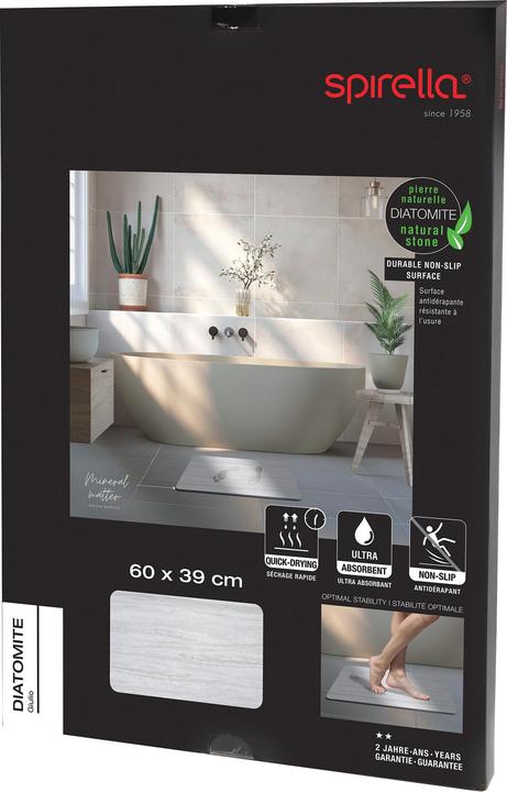 Immagine prodotto spirella Diatomite (61 x 40 cm)