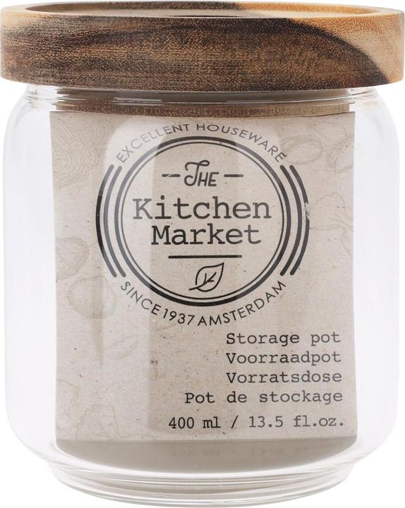 Produktbild Casativo Vorratsglas mit Deckel aus Akazienholz, 400 ml (0.40 l)