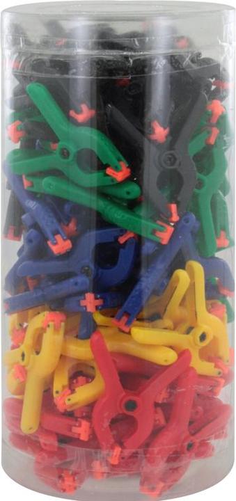 Actual product image Donau 100 pieces Micro clamps (23 mm)