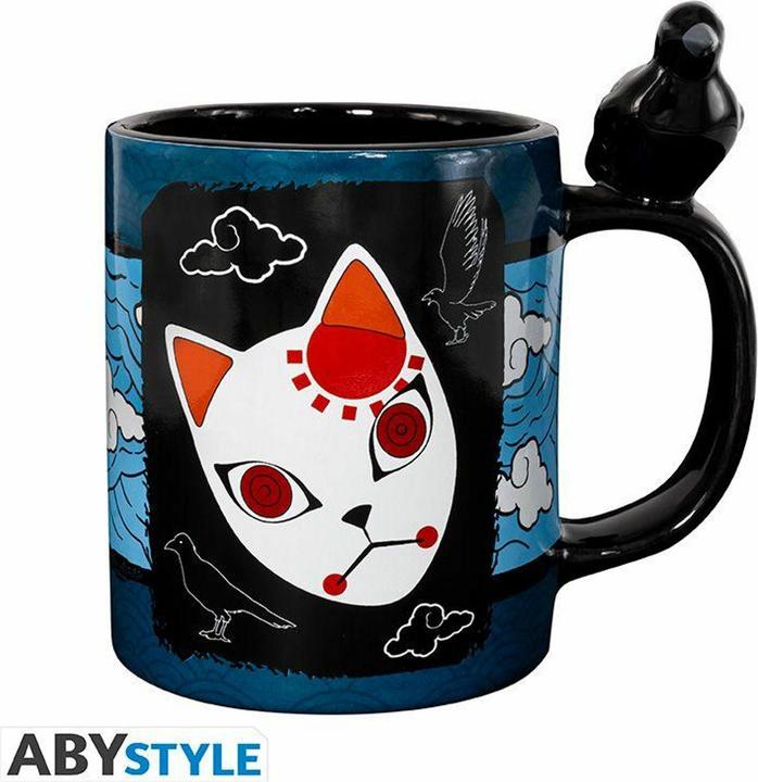 Naruto Shippuden - Mug - 460 ml - Group black & white
