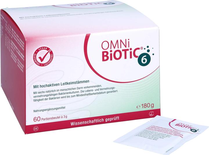 Actual product image Omni Biotic OmniBiotic (60 Piece, Beutel, 180 g)