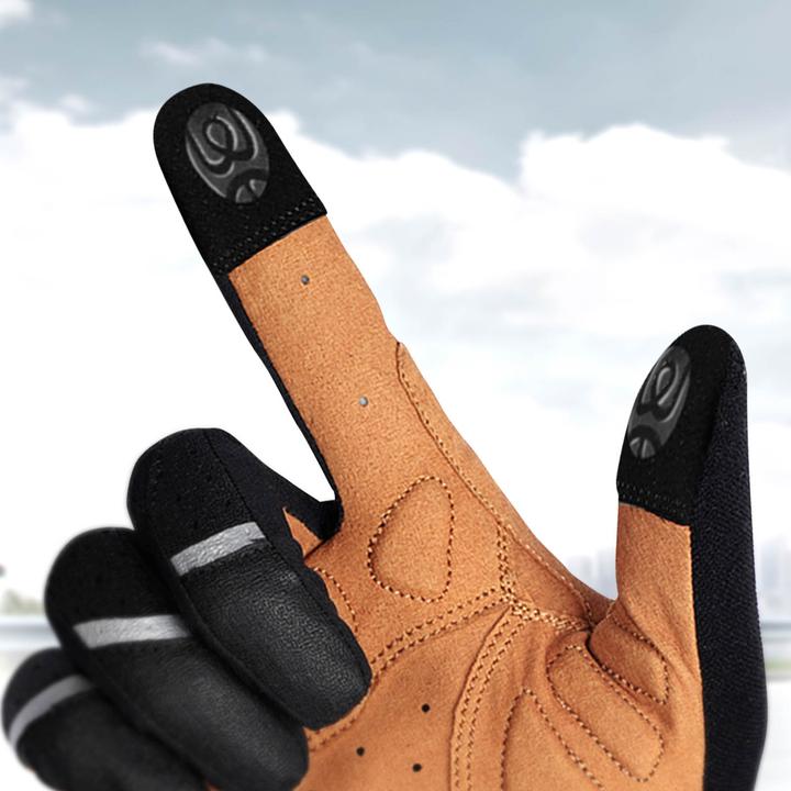 Produktbild Avizar West Biking Sporthandschuhe & Touchscreen-Handschuhe, Grösse XS - Schwarz / Braun (XS)