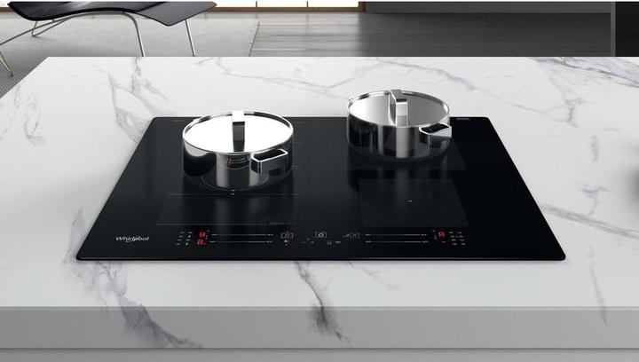 Image du produit Whirlpool Table de cuisson à induction WF S2765 NE/IXL (65 cm, Table de cuisson à induction)