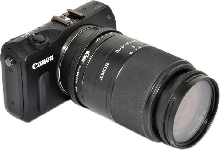 Actual product image Kiwi Lens Mount Adapter (Sony Alpha naar Canon M)