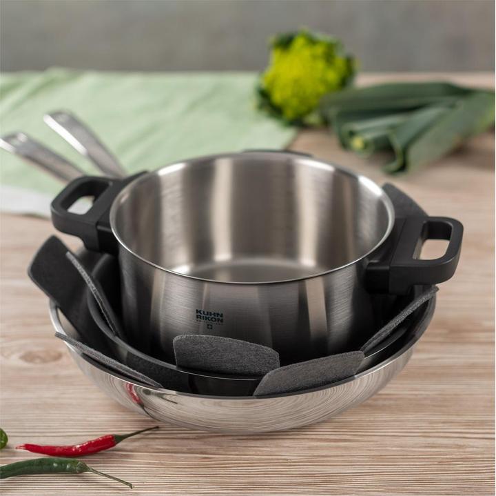 Image du produit Kuhn Rikon Set de protection pour poêle (38 cm, Matières plastiques)