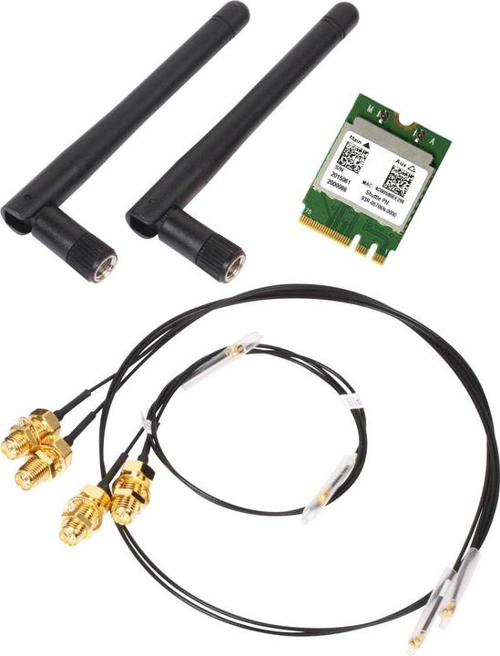 Actual product image Shuttle WLAN Kit M.2 (Realtek RTL8821AE)