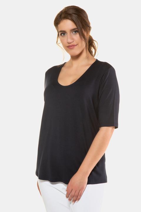 Immagine prodotto Ulla Popken Maglia, comodo tessuto elasticizzato, crêpe di viscosa, selection (42, 44)