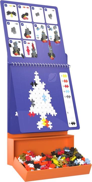 Actual product image Plus-Plus 125 Kreativ Bausteine Puzzle Weltraum