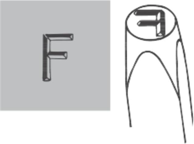 Image du produit Pryor Jeu de lettres à frapper, 26 pièces Dotstress A - Z