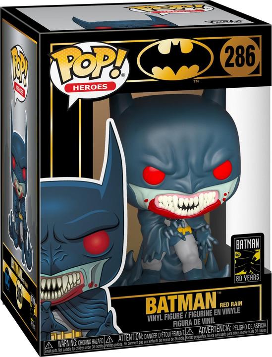 Produktbild Funko POP! - Batman 80th: Red Rain Batman (1991)