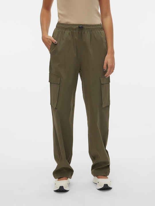 Produktbild Vero Moda VMPEPPER Hohe Taille Cargohose Cargo-Hose (32)