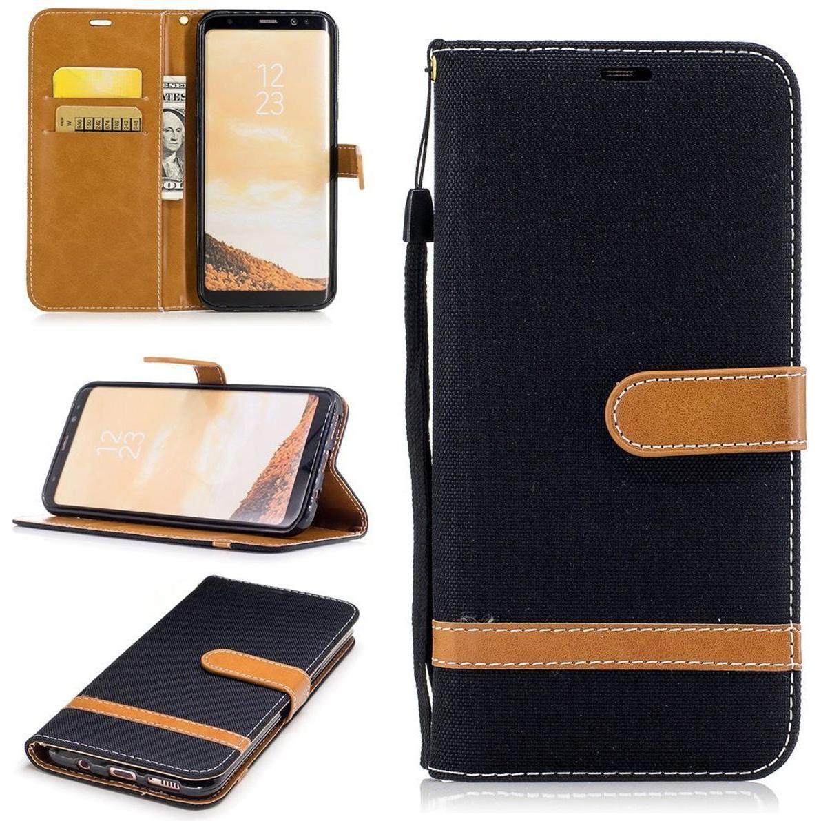 König Design Hülle Handy Schutz für Samsung Galaxy S8 Plus Case Cover Tasche Wallet Etui Neu (Samsung Galaxy S8+), Smart...