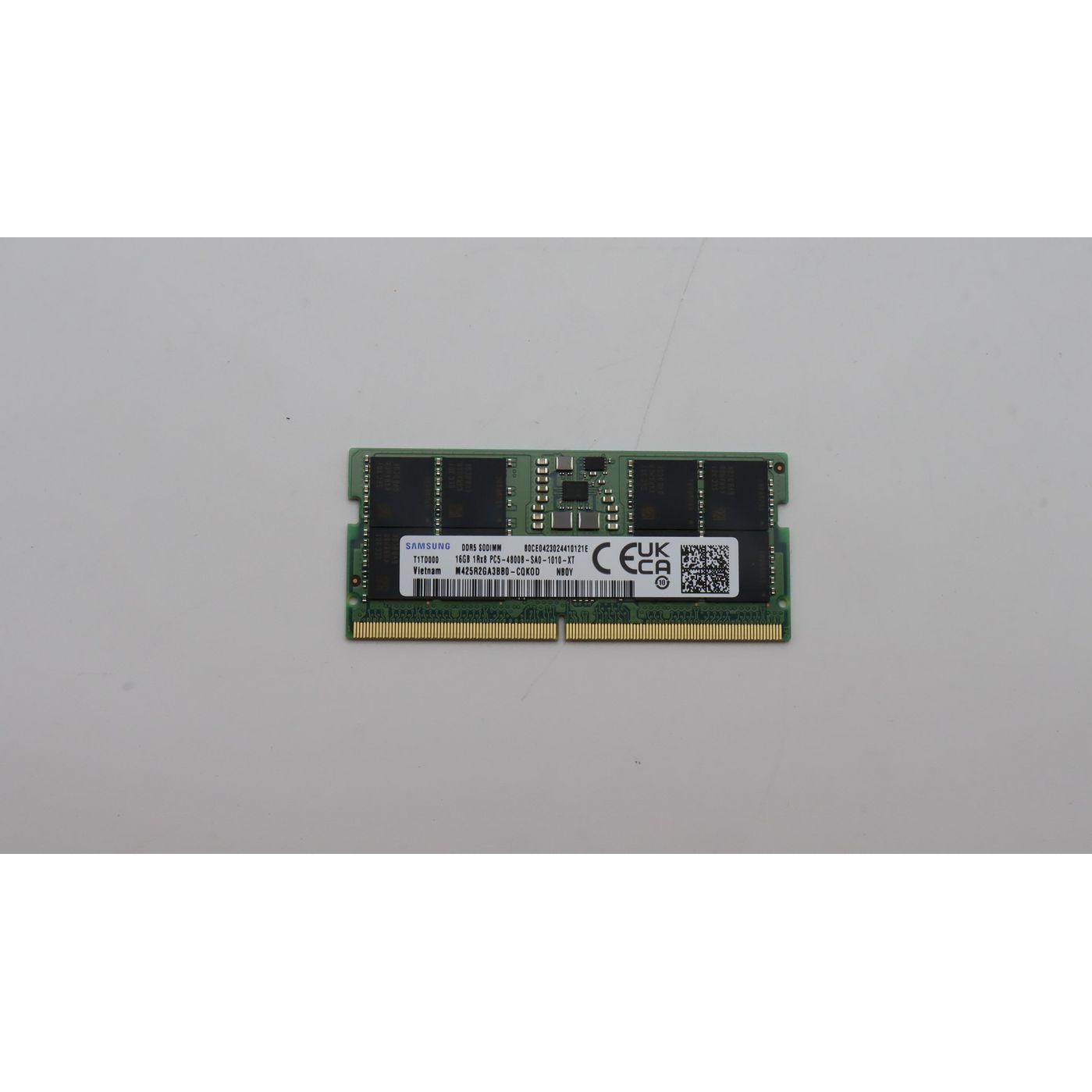 Lenovo MEMORY SODIMM,16GB (4800 MHz, DDR5-RAM, SO-DIMM), RAM