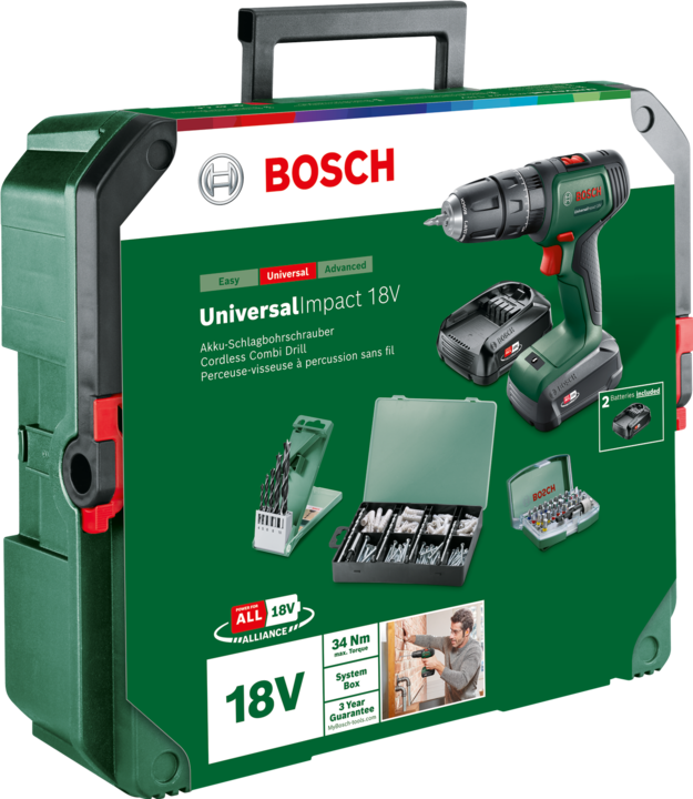 Actual product image Bosch Home & Garden Universal Impact (Rechargeable battery operated)