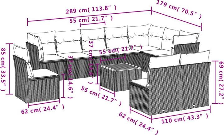 Produktbild vidaXL Gwen