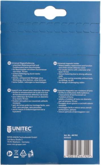 Produktbild Unitec Magnethalterung Universal
