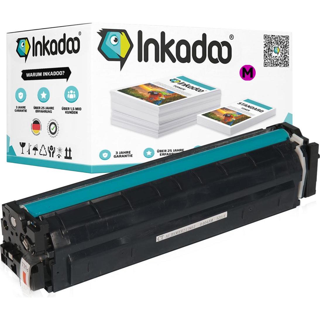 Thumbnail - Inkadoo, Toner, Toner kompatibel zu HP CF533A / 205A Toner, magenta Magenta (M)