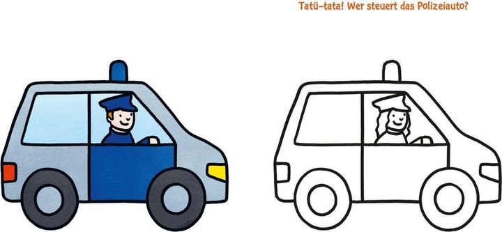 Produktbild Das dicke Kindergarten-Malbuch: Fahrzeuge