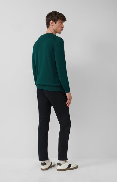 Produktbild s.Oliver Strickpullover Baumwollpullover mit Logo-Stickerei (XL)