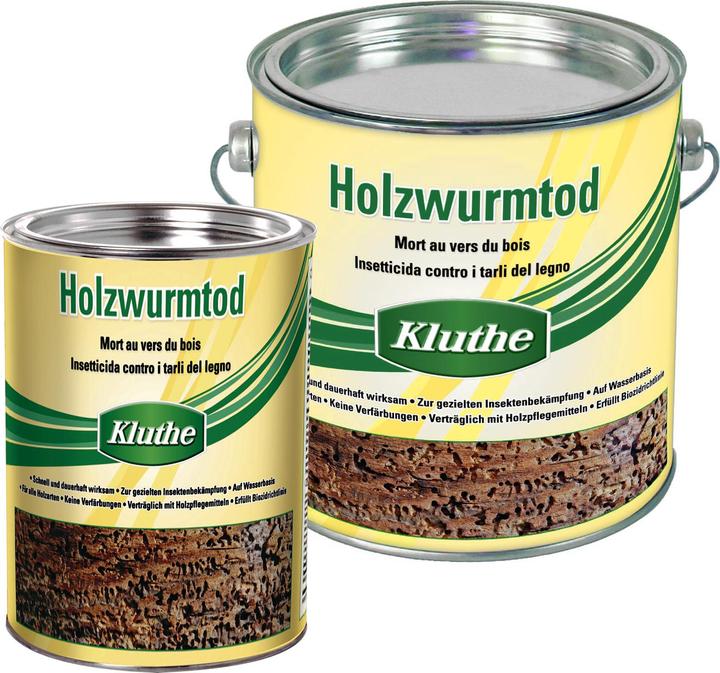 Actual product image Kluthe Wood preservative woodworm death, 2.5 l (Colorless, 2.50 l)