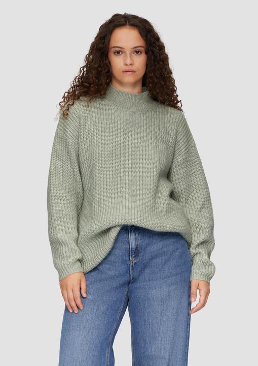 Produktbild s.Oliver Strickpullover Weicher Strickpullover mit Rippstruktur (44)
