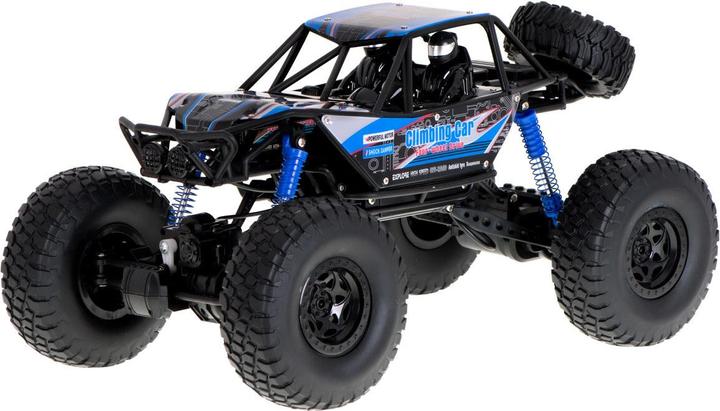 Actual product image Ikonka RC Crawler climbing car 1:10 4WD 48cm blue