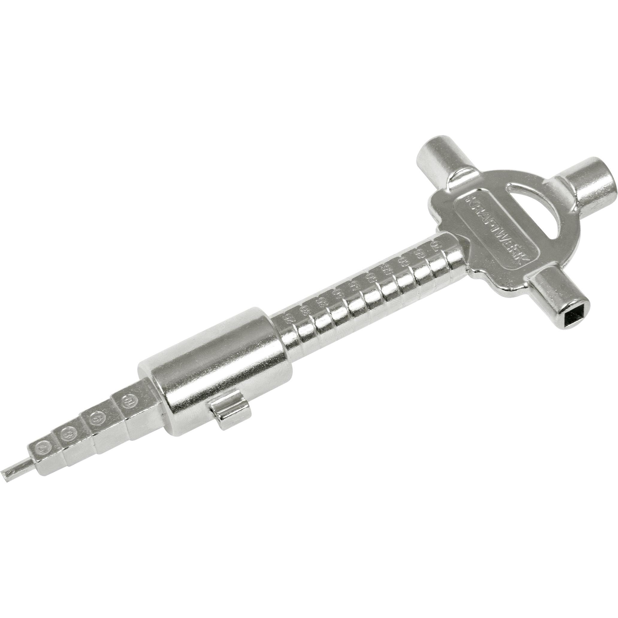 Kraftwerk, Schraubenschlüssel, Bauschlüssel für Rundzylinder 22 mm (CH-Version)