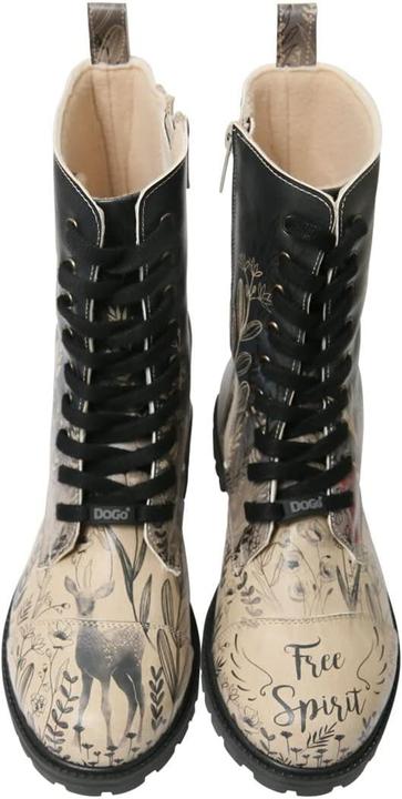Actual product image Dogo Vegan Leather Zip Boots (36)