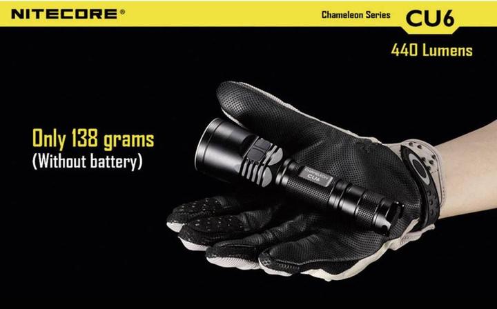Actual product image Nitecore Chameleon CU6 with UV LED (14.30 cm, 440 lm)