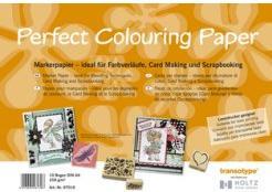 Actual product image Transotype Marker paper DIN A4, 250 g/sqm, 10 sheets (A4, Plain, No binding)