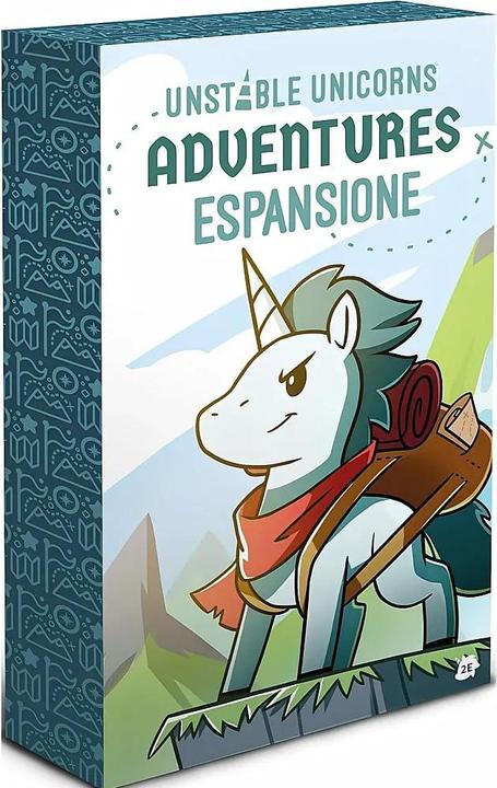 Produktbild Asmodée Unstable Unicorns - Adventures (Pack Espansione) (Deutsch)