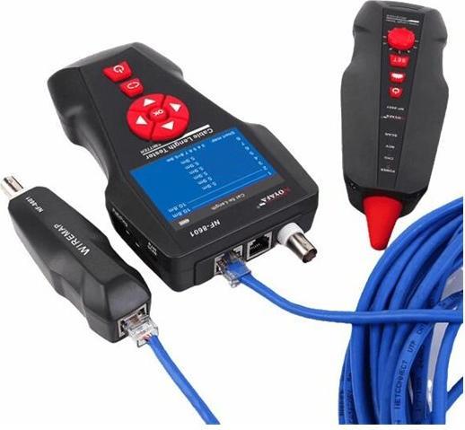 Produktbild Lynx Cs kabel tester PoE test, RJ11 & RJ45 met 8 remotes!