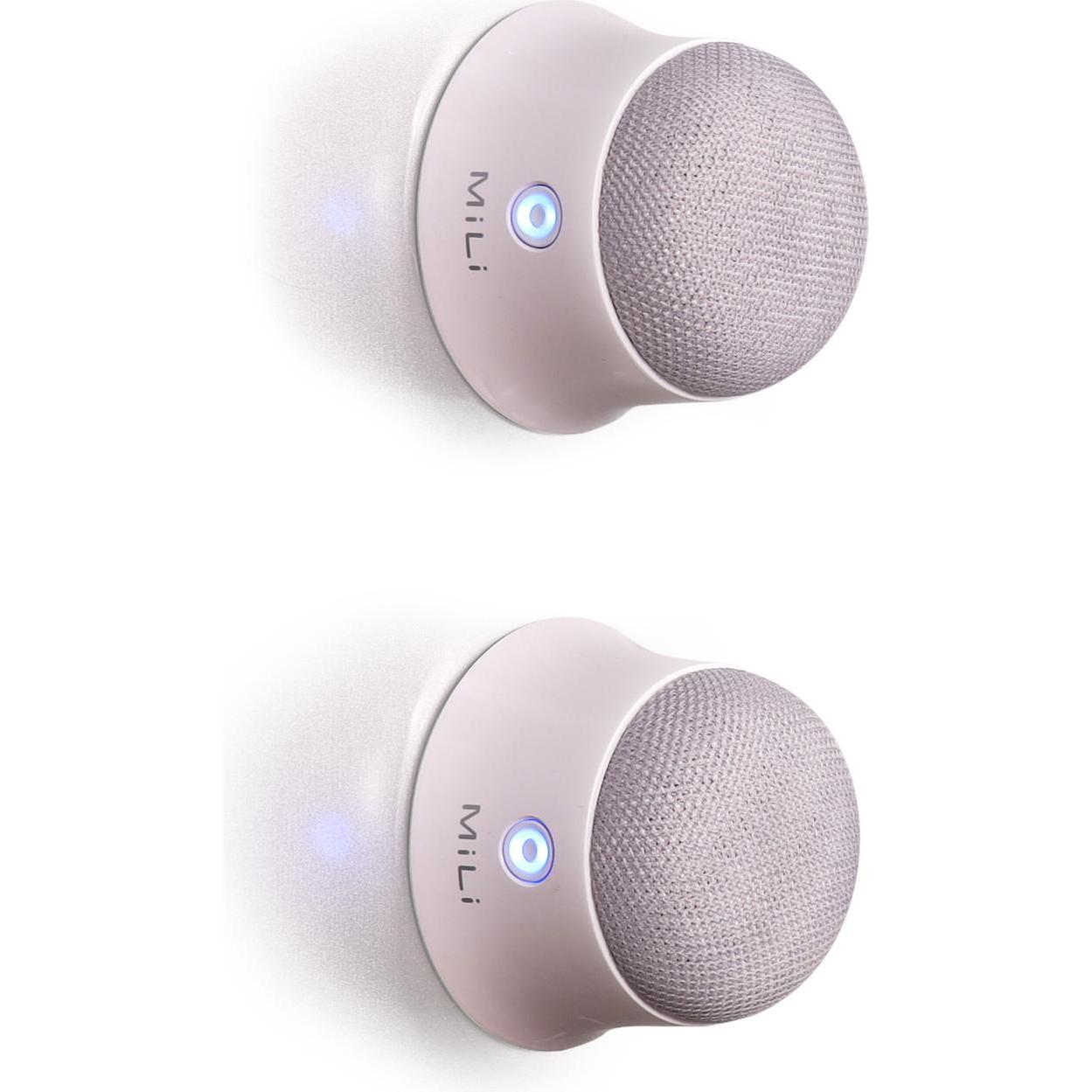 Ultron Mag Soundmate magnetic BT Speaker 2 Stück white, Bluetooth Lautsprecher, Weiss