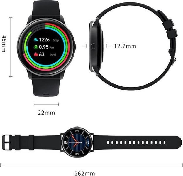 Produktbild imilab Smartwatch KW66 czarny (black) (45 mm)