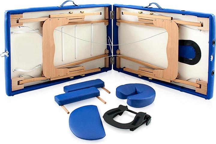 Actual product image Quirumed Easy Folding Wooden Massage Chair