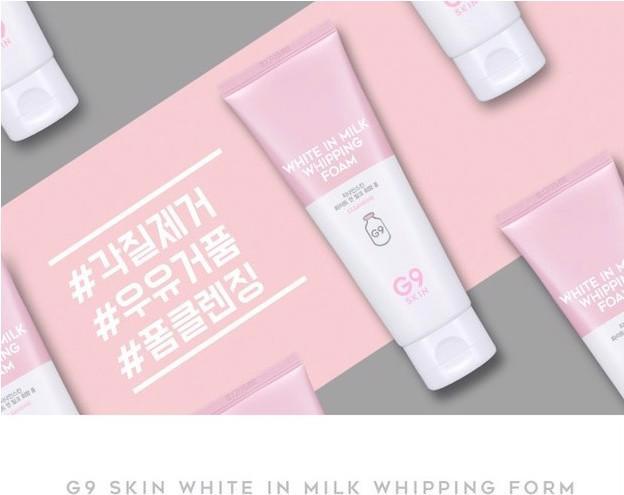 Immagine prodotto G9 Skin bianco nel latte che monta la schiuma (Schiuma, 120 ml)
