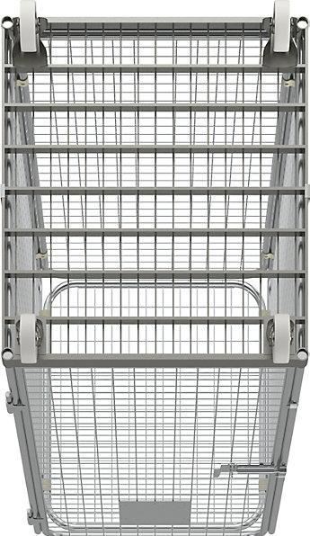 Produktbild kaiserkraft Antidiebstahlbehälter mit Stahl-Rollplatte (500 kg)