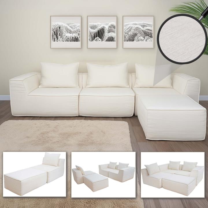Produktbild JOHN316 L-Sofa (3-Sitzer, Ecksofa)