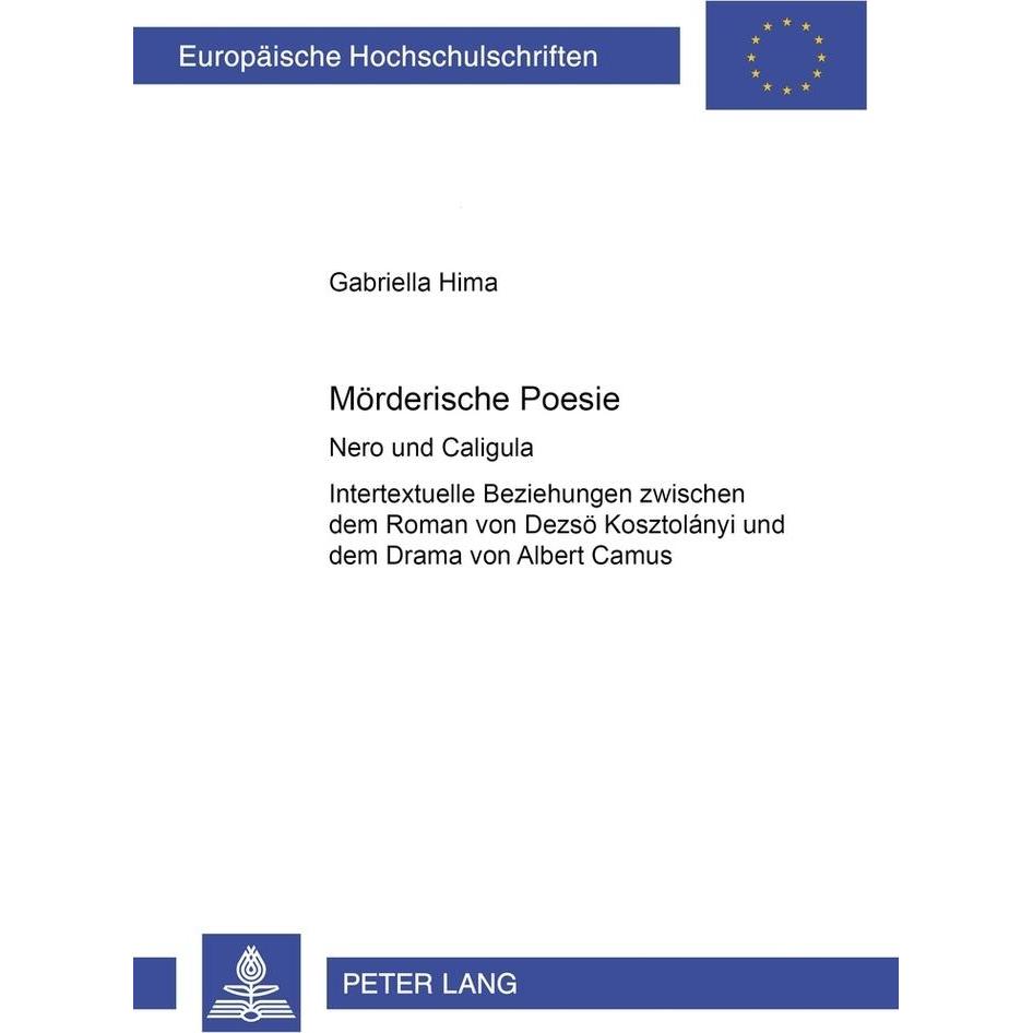 Mörderische Poesie, Fachbücher von Gabriella Hima