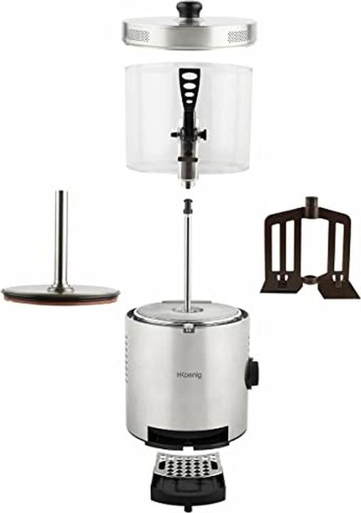 Produktbild H.Koenig Koenig - S800 - Warme Ccolademelk Dispenser - Warme Drankendispenser - 3L