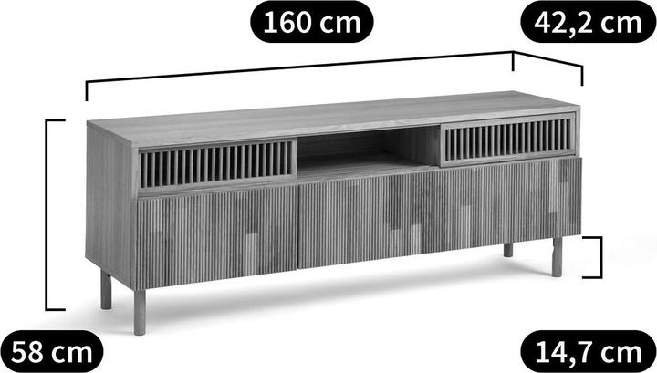 Actual product image La Redoute Interieurs Bilbao (160 x 42.5 x 58 cm)