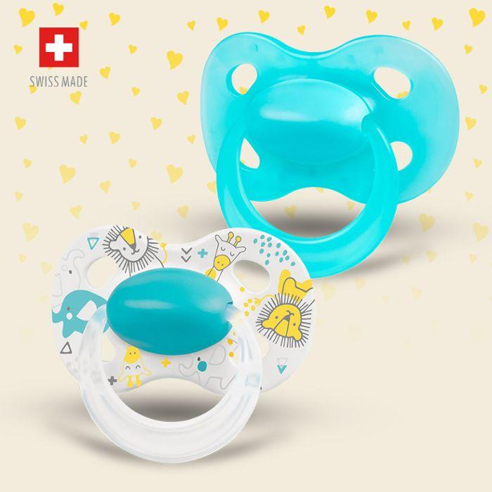 Produktbild Medela Baby Original Blau (2 x, bis 6 Monate)