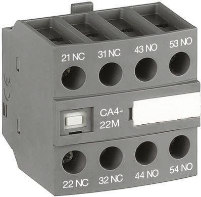 Actual product image ABB Auxiliary switch block