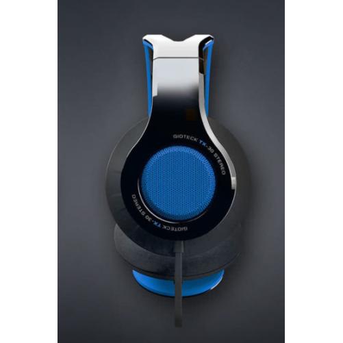 Thumbnail - Gioteck Headset TX30 Buchse, Grill für PS4 (Kabelgebunden), Gaming Headset, Blau, Schwarz